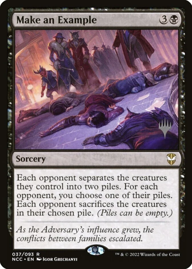 Make an Example <planeswalker stamp> [NCC] (F)