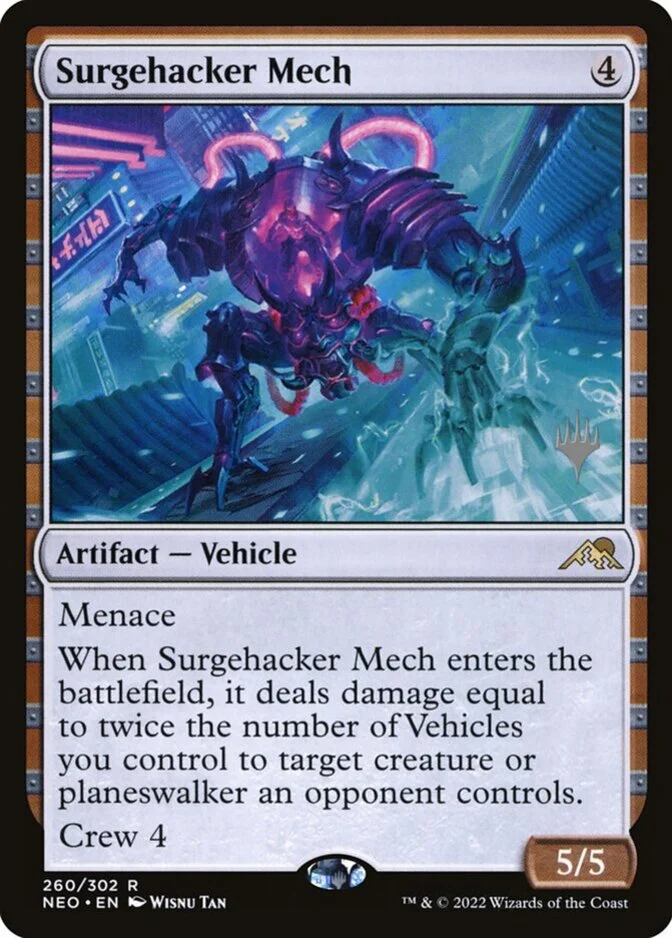 Surgehacker Mech <planeswalker stamp> [NEO] (F)