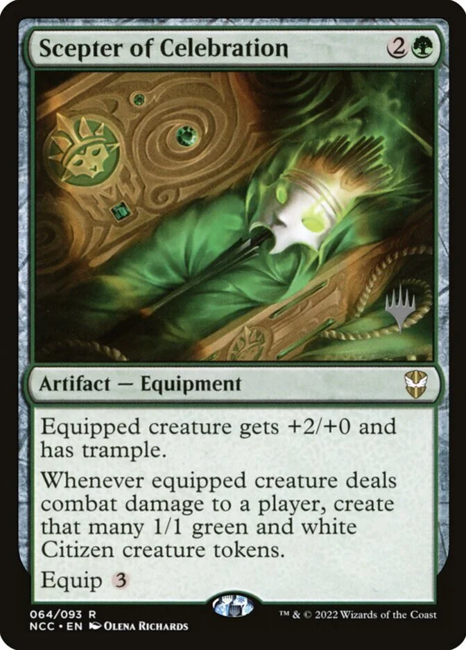 Scepter of Celebration <planeswalker stamp> [NCC] (F)