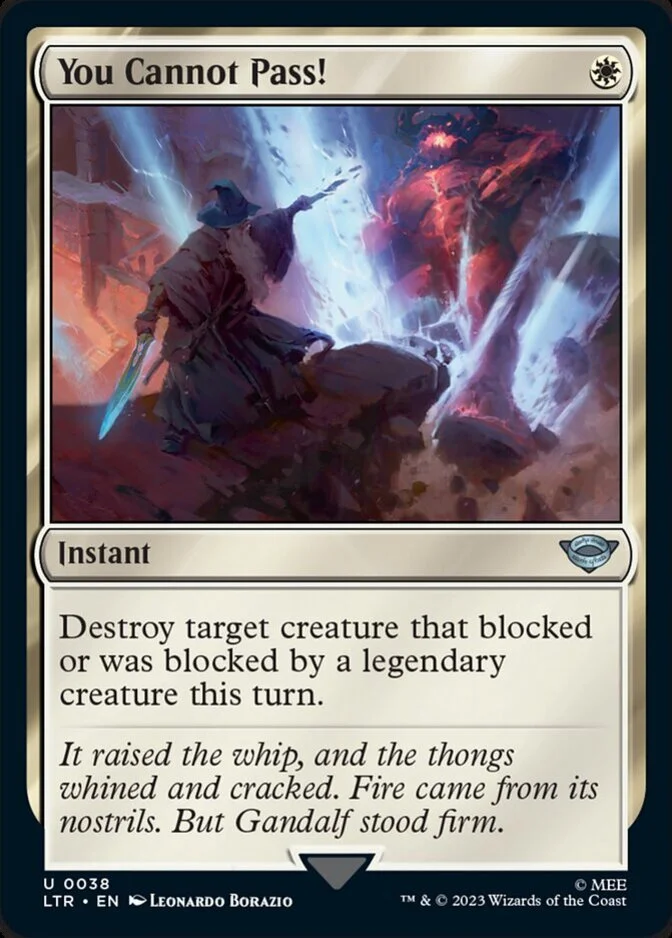 You Cannot Pass! [LTR]