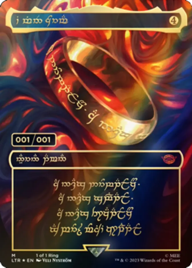 The One Ring <serialized - One of One> [LTR]