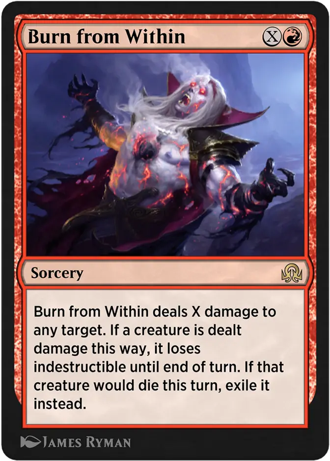 Burn from Within [SIR]