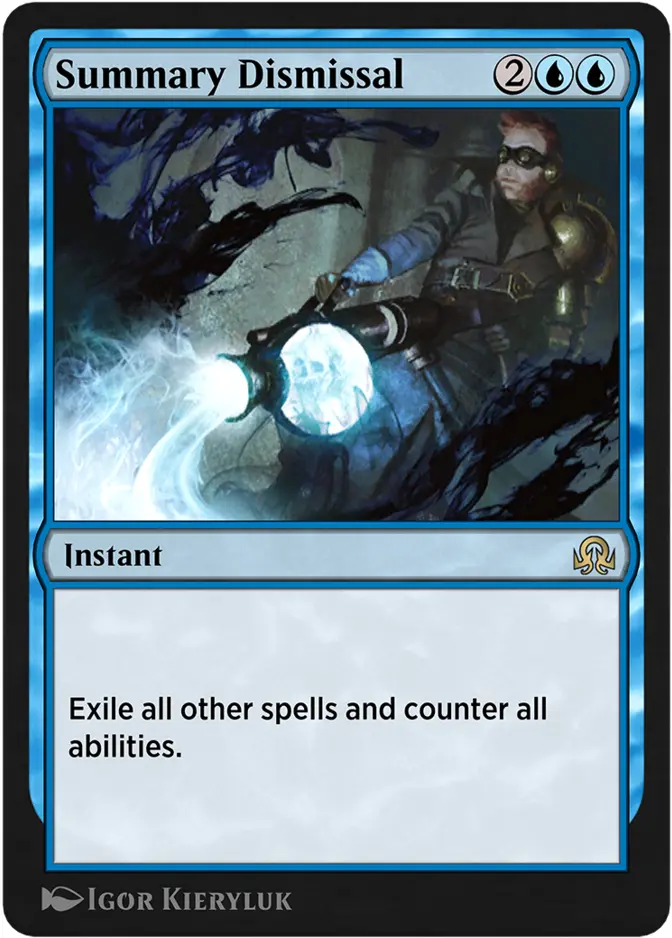 Summary Dismissal [SIR]