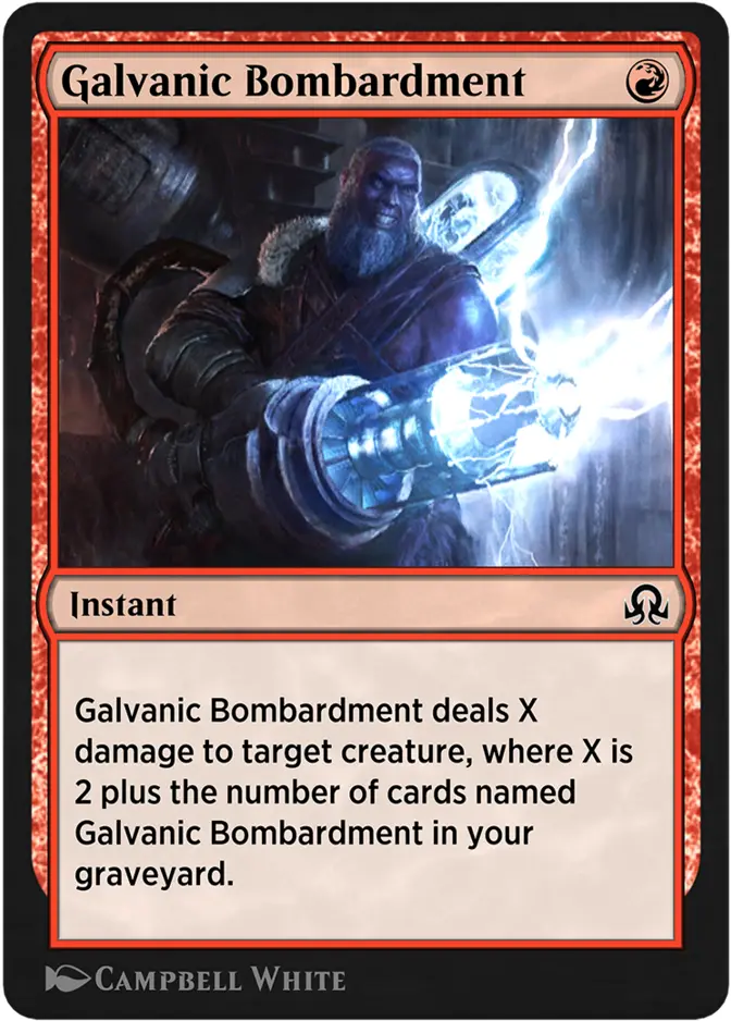 Galvanic Bombardment [SIR]