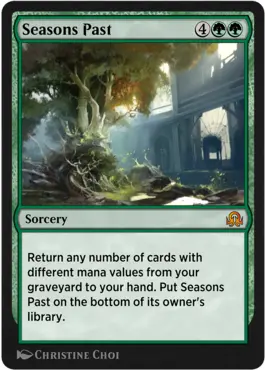 Seasons Past