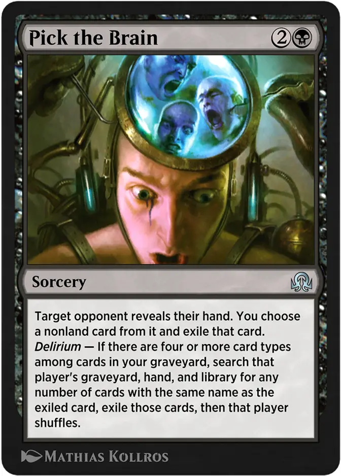 Pick the Brain [SIR]