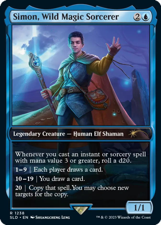 Simon, Wild Magic Sorcerer [SLD]