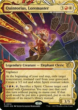 Quintorius, Loremaster