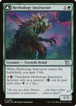 Herbology Instructor