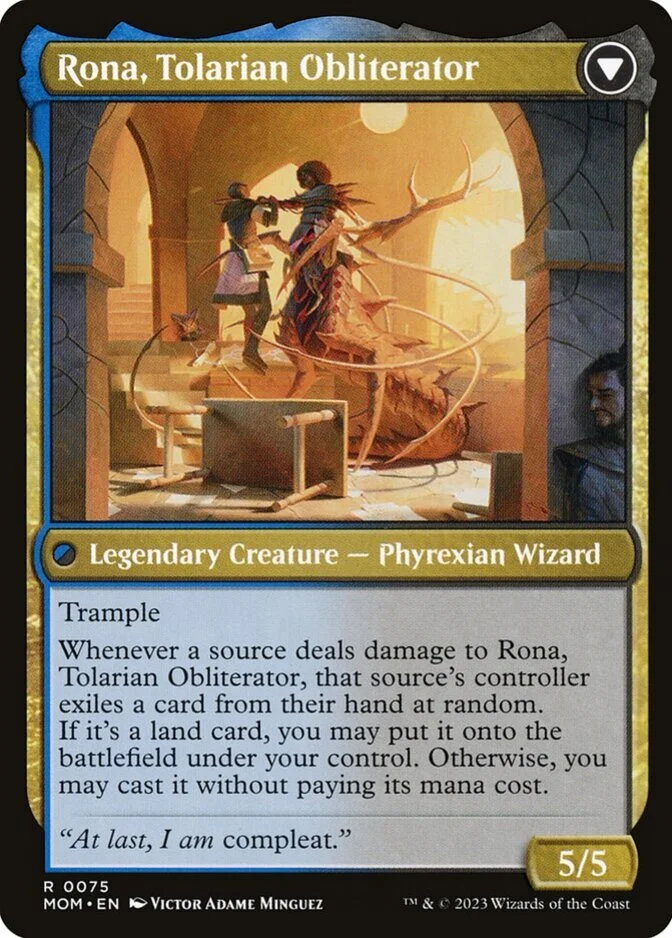 Rona, Tolarian Obliterator [MOM]