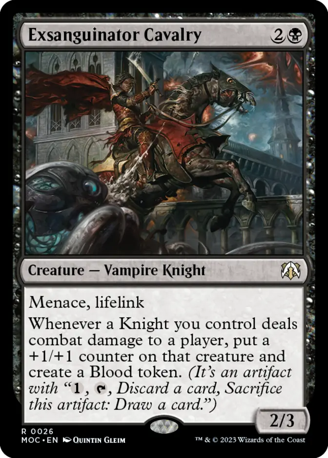 Exsanguinator Cavalry [MOC]