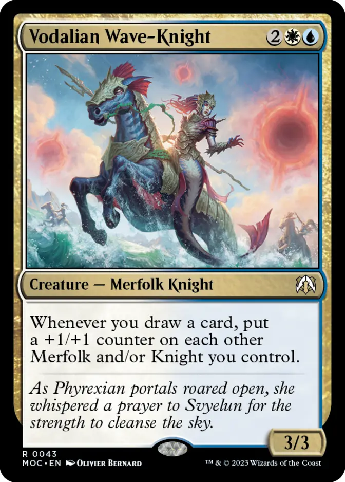 Vodalian Wave-Knight [MOC]