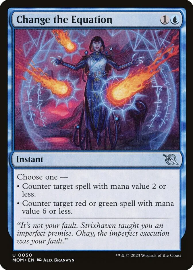 Change the Equation [MOM]