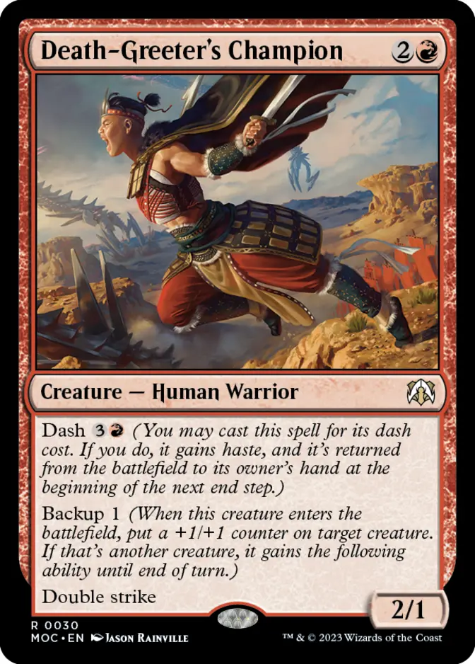 Death-Greeter's Champion [MOC]