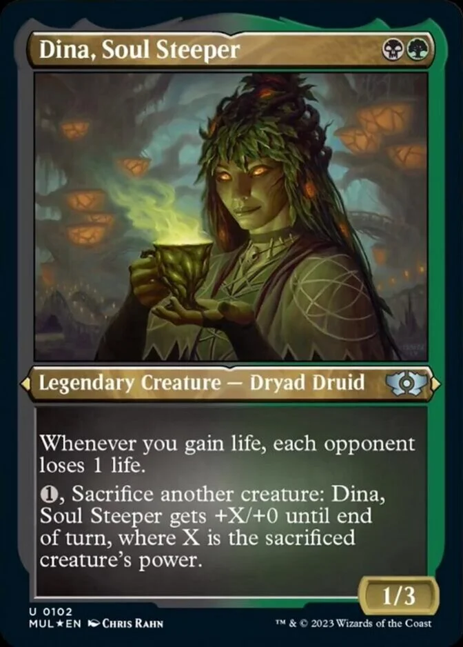 Dina, Soul Steeper <foil etched> [MUL]