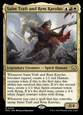 Saint Traft and Rem Karolus