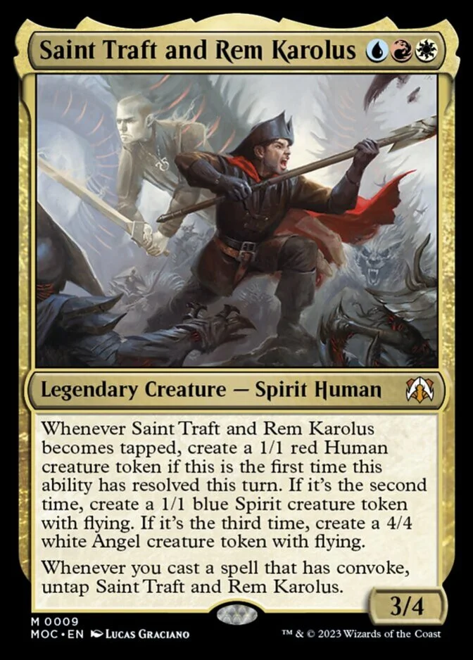 Saint Traft and Rem Karolus [MOC]
