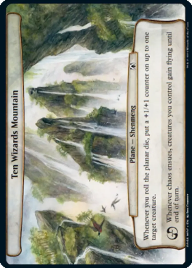 Ten Wizards Mountain [MOC]