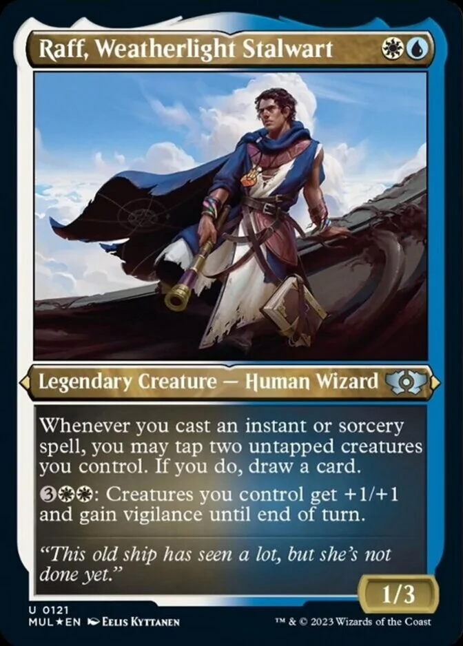 Raff, Weatherlight Stalwart <foil etched> [MUL]