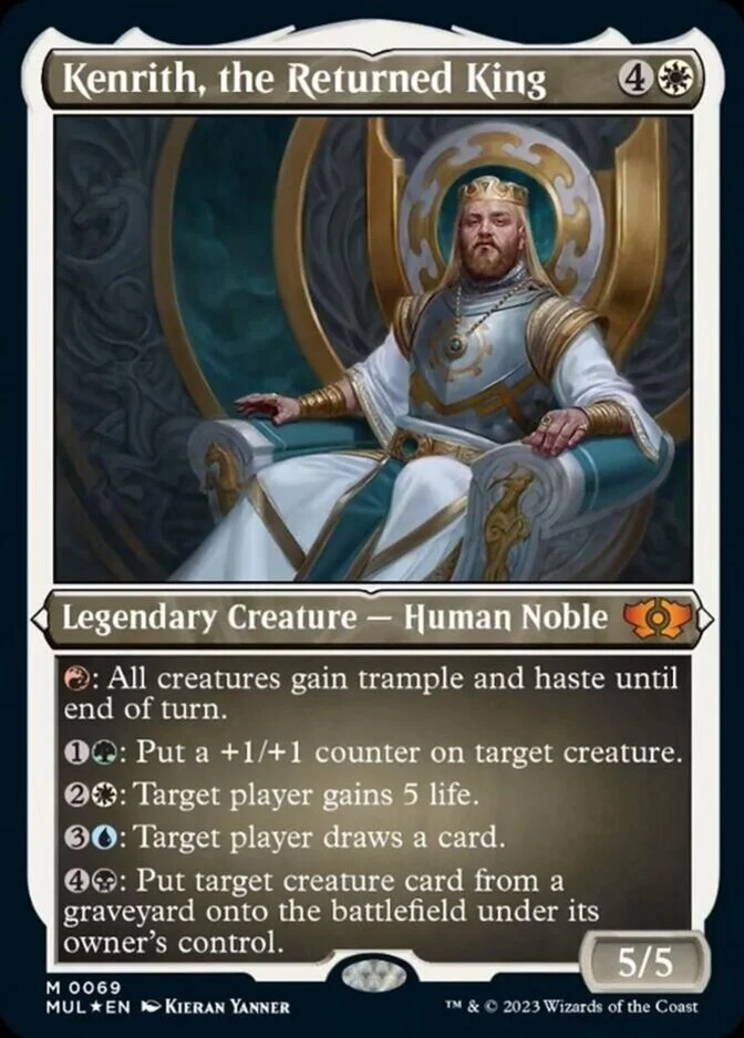 Kenrith, the Returned King <foil etched> [MUL]