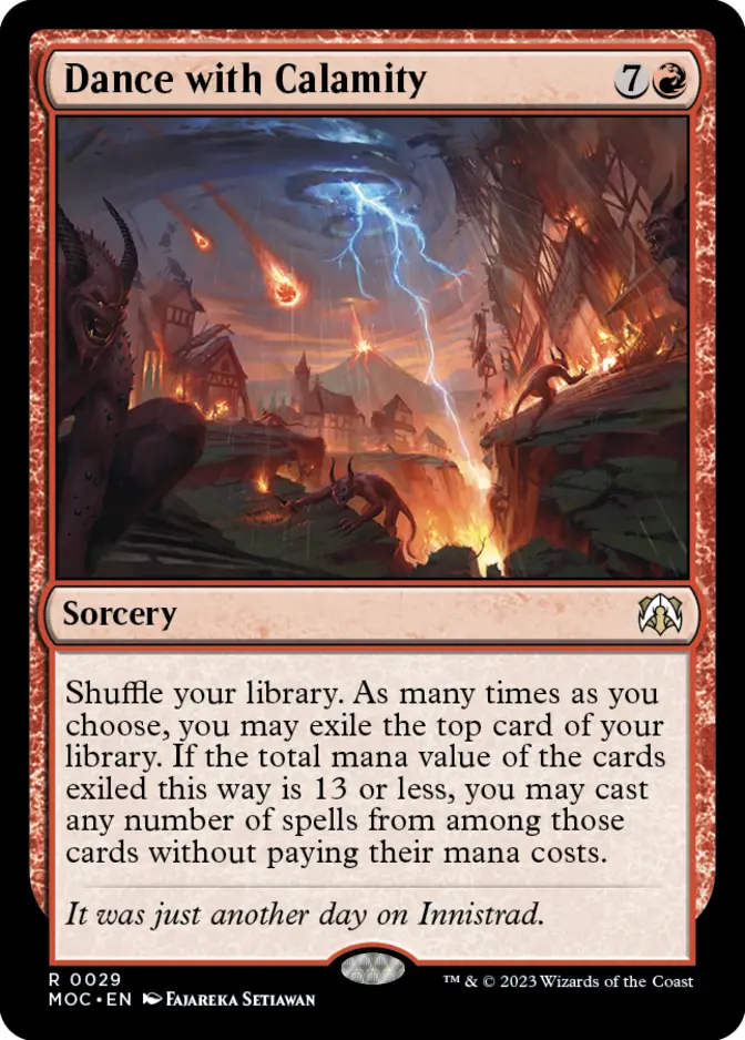 Dance with Calamity [MOC]