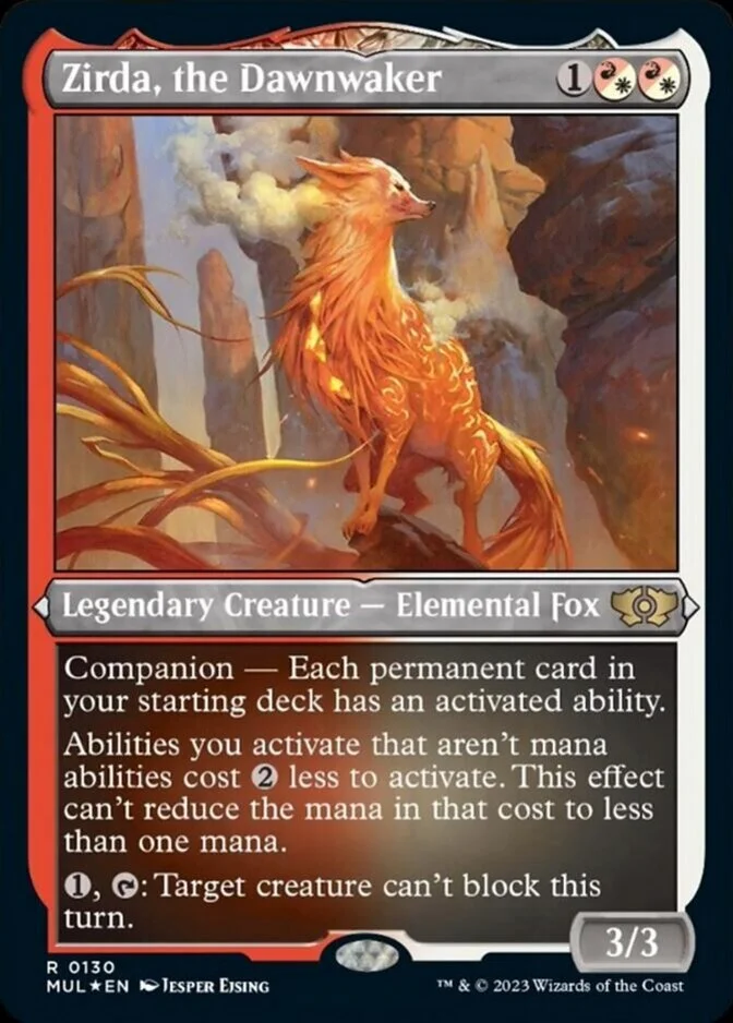 Zirda, the Dawnwaker <foil etched> [MUL]