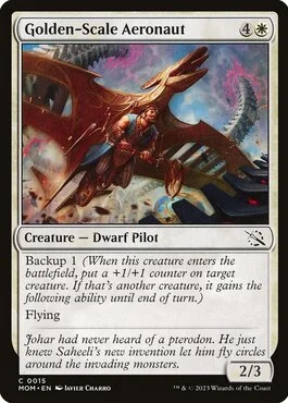 Golden-Scale Aeronaut