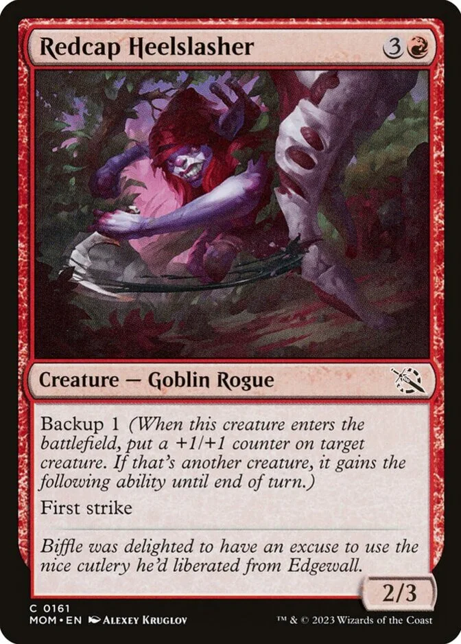 Redcap Heelslasher [MOM]