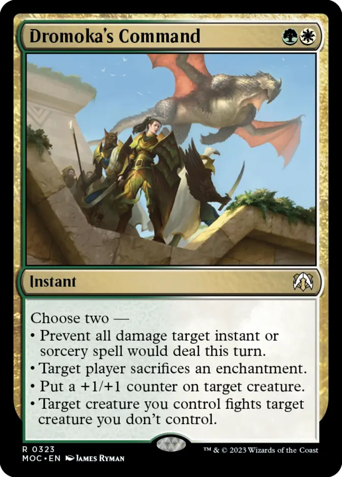 Dromoka's Command [MOC]