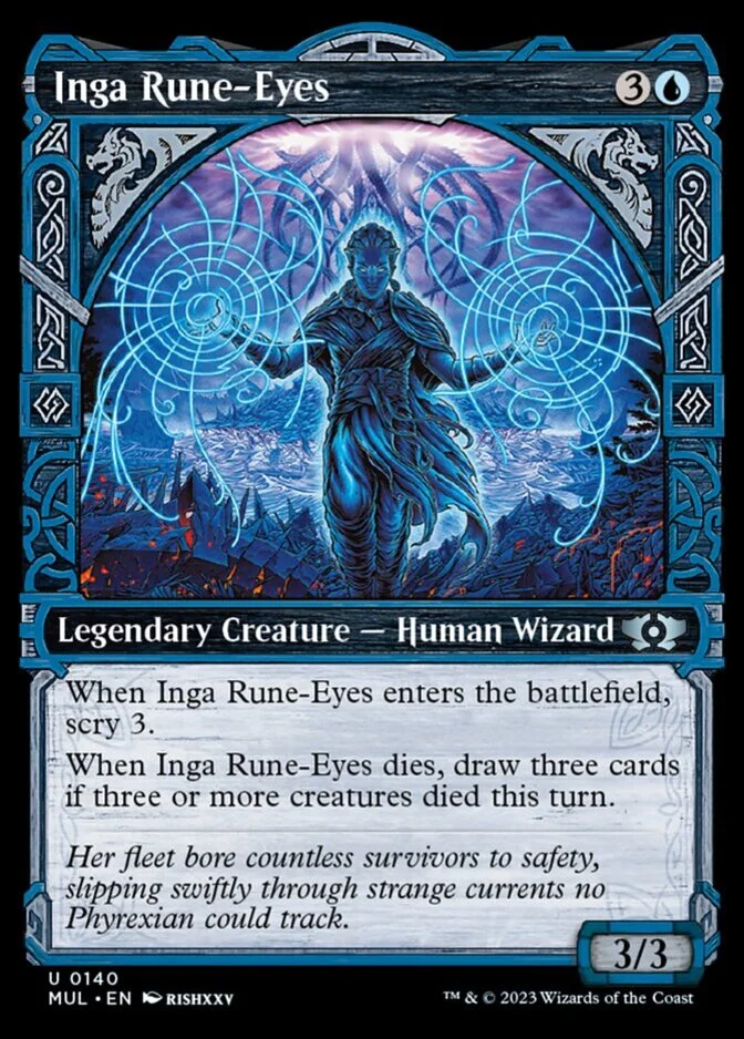 Inga Rune-Eyes <halo foil> [MUL]