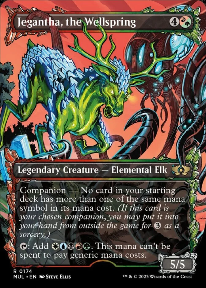 Jegantha, the Wellspring <halo foil> [MUL]