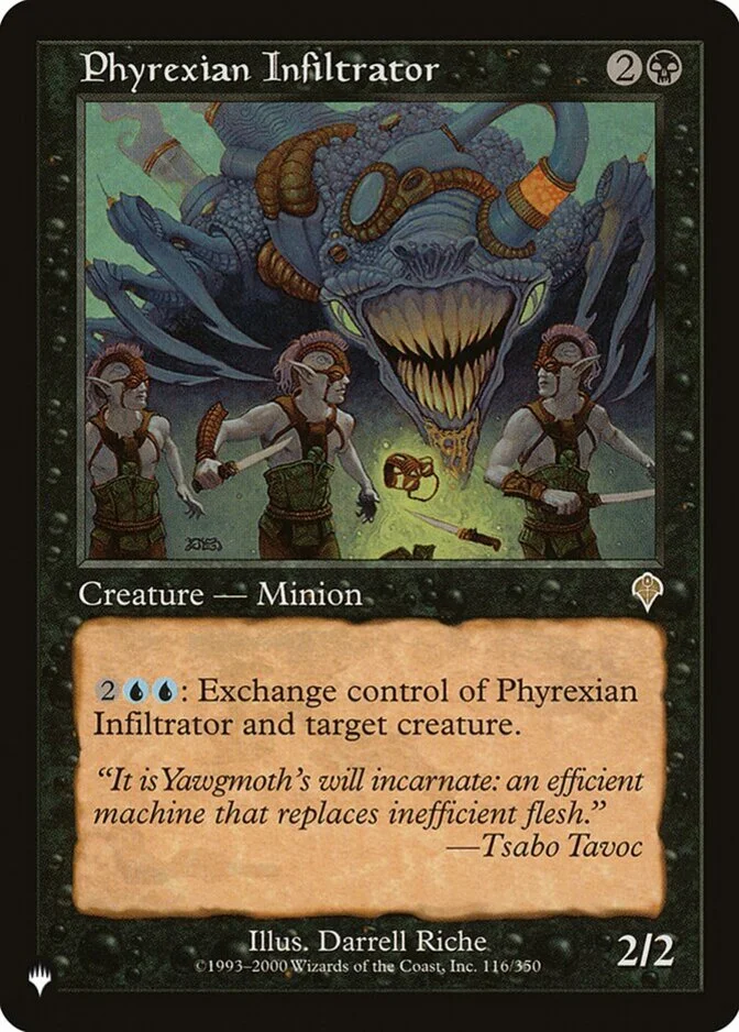 Phyrexian Infiltrator [PLIST]