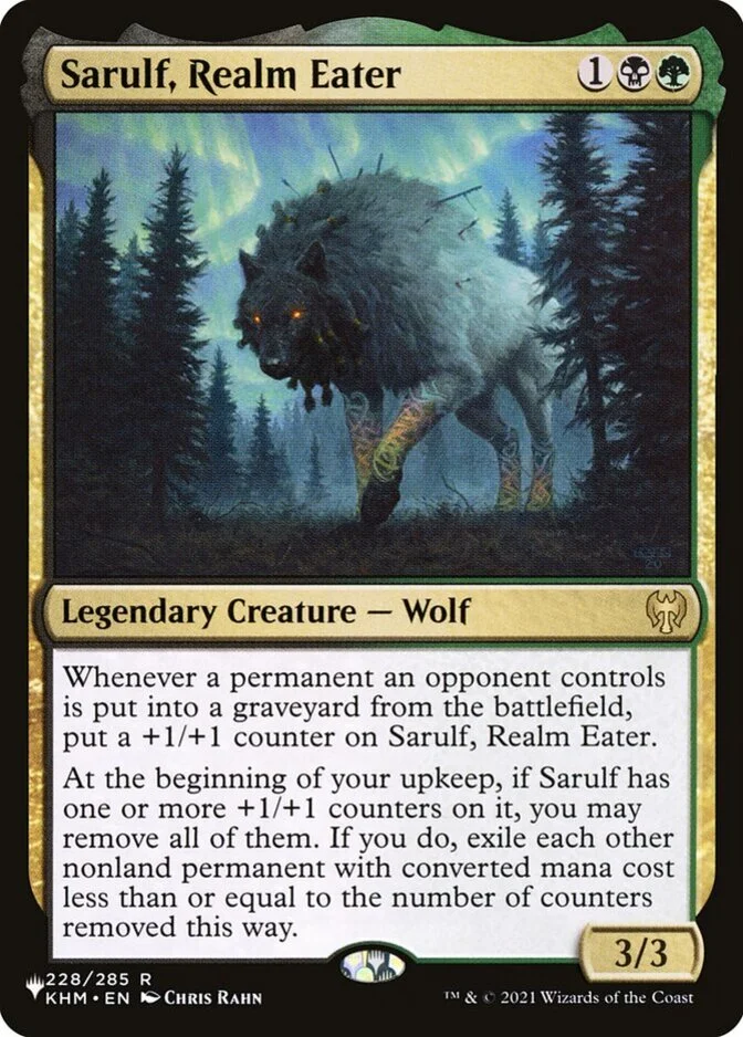 Sarulf, Realm Eater [PLIST]