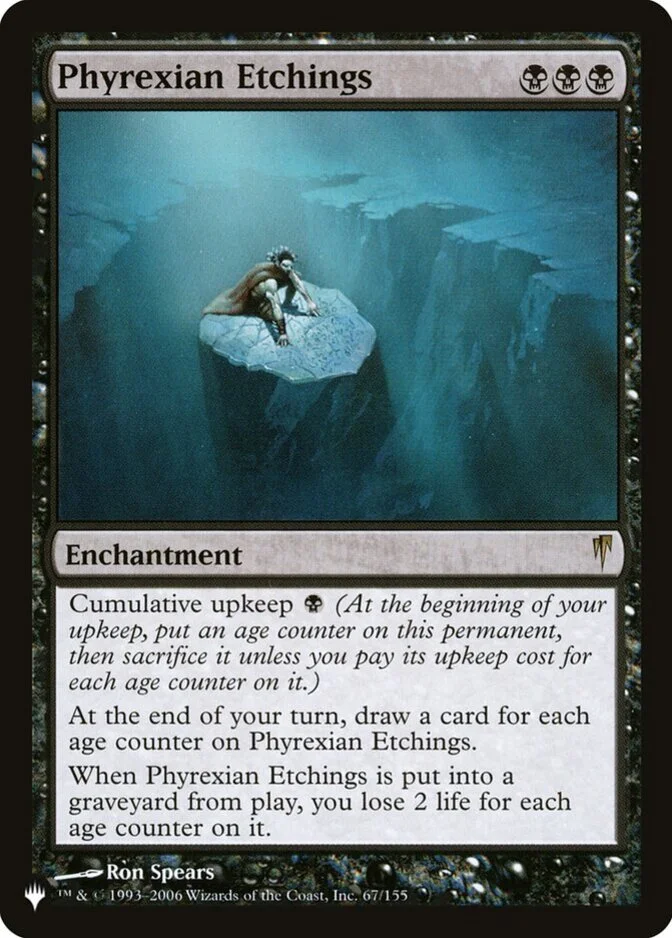 Phyrexian Etchings [PLIST]