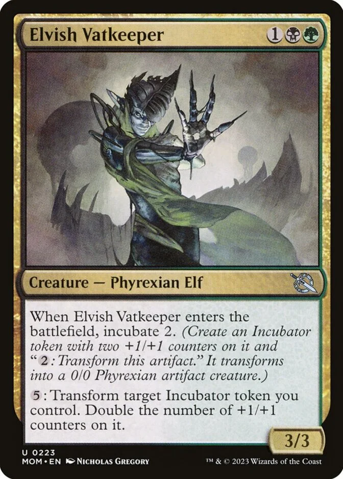 Elvish Vatkeeper [MOM] (F)