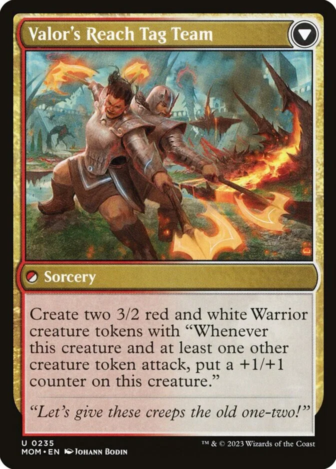 Valor's Reach Tag Team [MOM] (F)