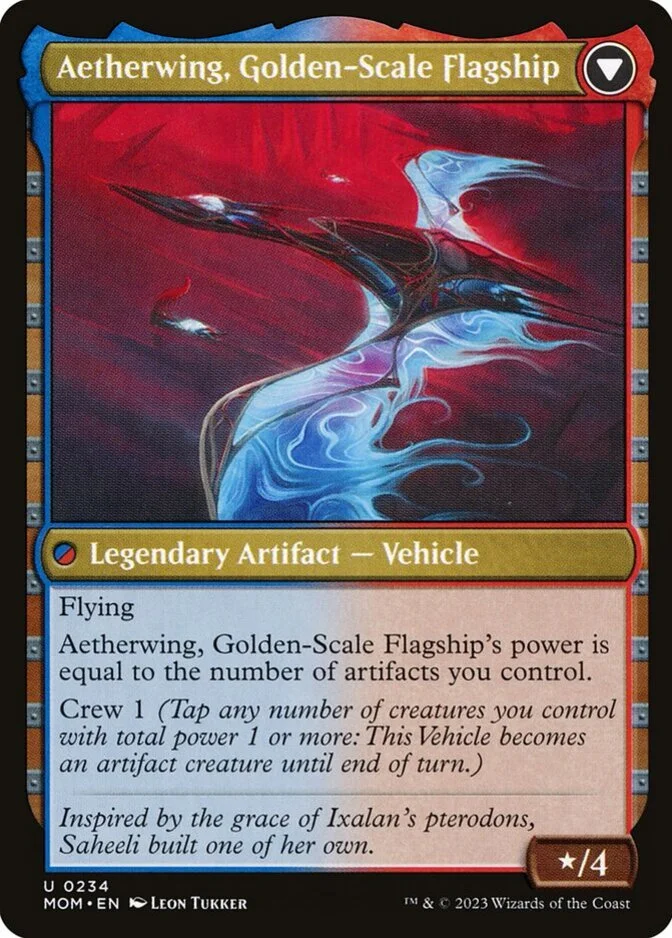 Aetherwing, Golden-Scale Flagship [MOM] (F)