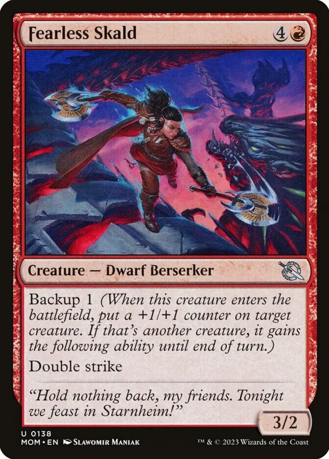 Fearless Skald [MOM] (F)