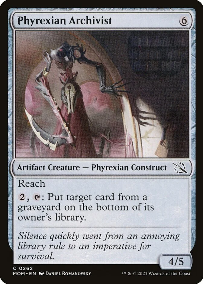 Phyrexian Archivist [MOM] (F)