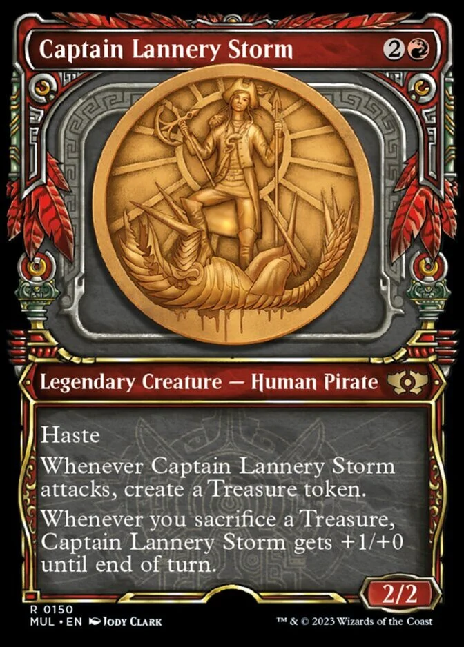 Captain Lannery Storm <halo foil> [MUL] (F)