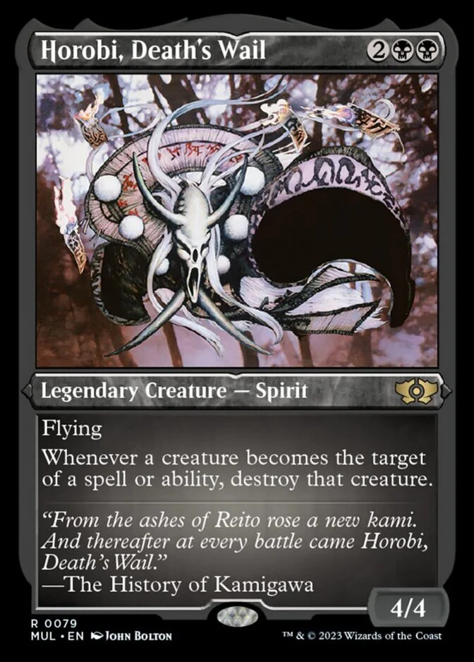 Horobi, Death's Wail <foil etched> [MUL] (FE)