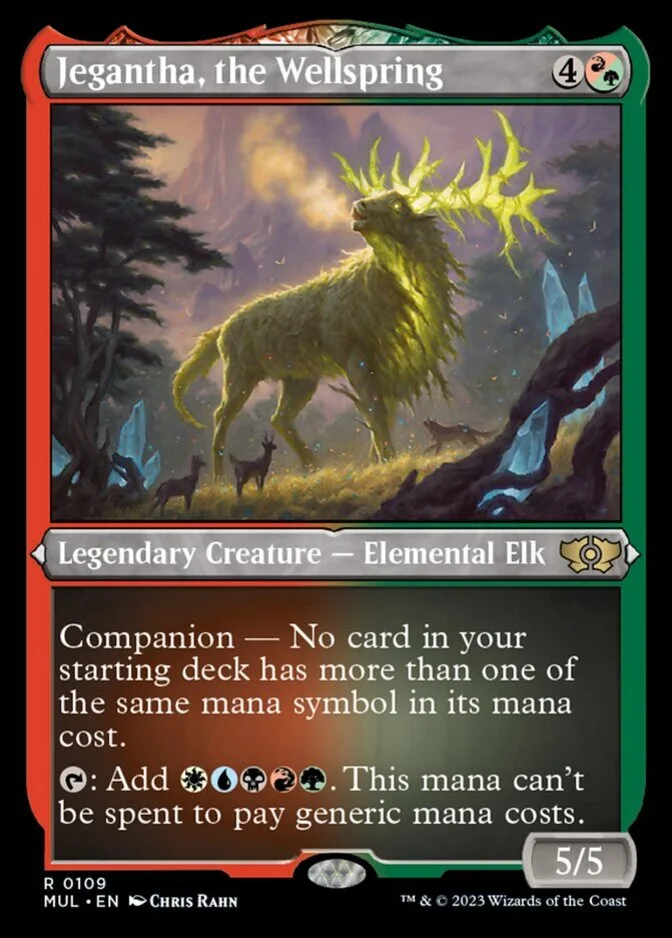 Jegantha, the Wellspring <foil etched> [MUL] (FE)