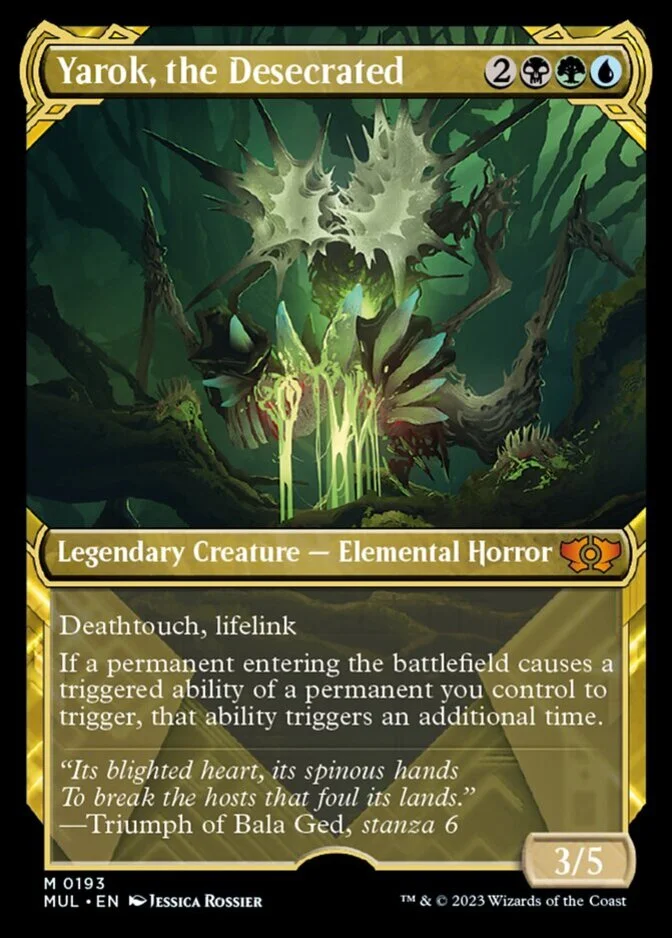 Yarok, the Desecrated <halo foil> [MUL] (F)
