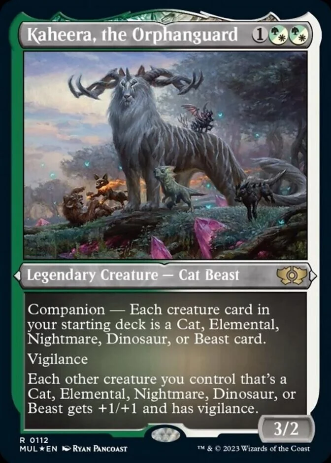 Kaheera, the Orphanguard <foil etched> [MUL] (FE)