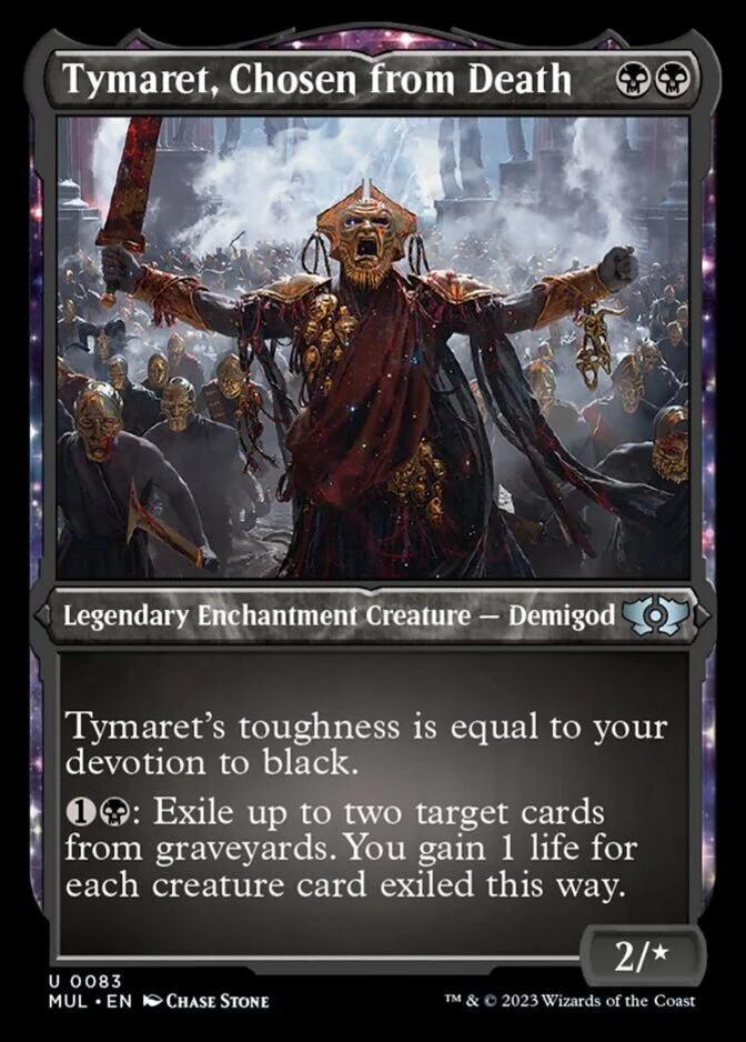 Tymaret, Chosen from Death <foil etched> [MUL] (FE)