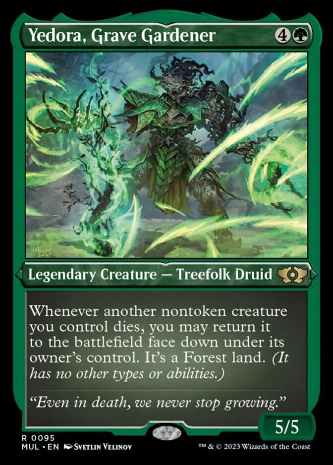 Yedora, Grave Gardener <foil etched> [MUL] (FE)