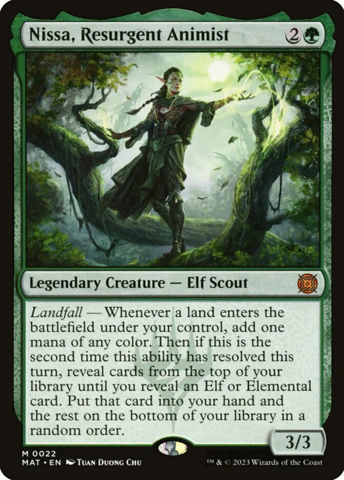Nissa, Resurgent Animist [MAT]
