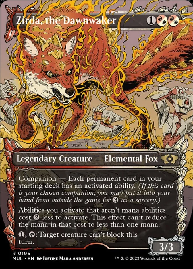 Zirda, the Dawnwaker <halo foil> [MUL] (F)