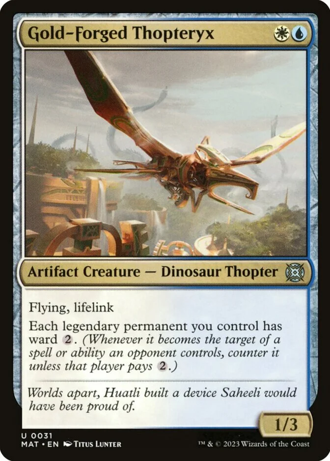 Gold-Forged Thopteryx [MAT]