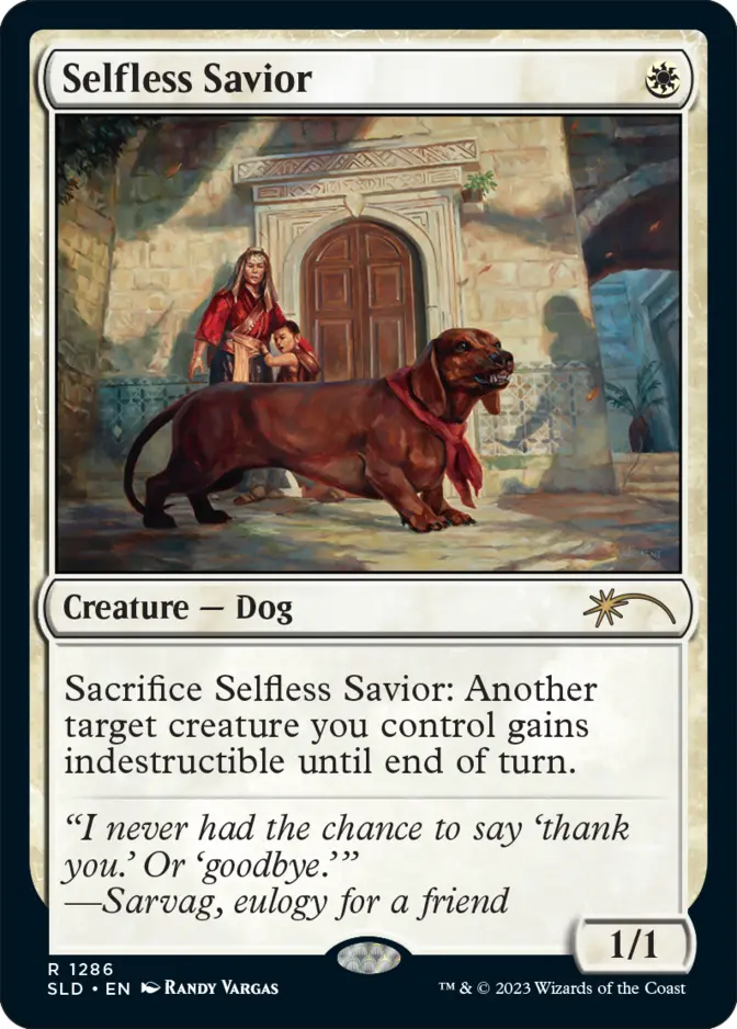 Selfless Savior <Artist Series Randy Vargas> [SLD]